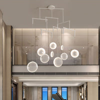 Luminara | Elegant Modern LED Chandelier with Adjustable Brightness 1