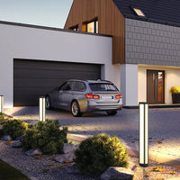 Luminara | Elegant Modern Outdoor LED Garden Bollard Light 9
