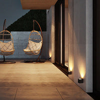 Luminara | Elegant Modern Outdoor Up and Down Wall Light Fixture 3
