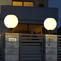 Luminara | Elegant Modern Solar LED Outdoor Gate Pillar Light 1