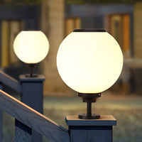 Luminara | Elegant Modern Solar LED Outdoor Gate Pillar Light 7