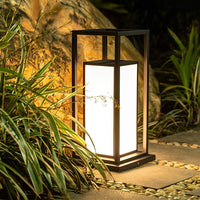Luminara | Elegant Modern Waterproof LED Outdoor Wall Pillar Light 7