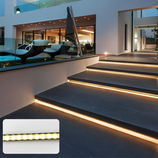 Luminara | Elegant Modular LED Outdoor Step Lighting Fixture 0