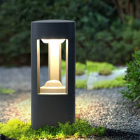 Luminara | Elegant Three-Sided LED Bollard Light for Outdoor Spaces 1