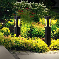 Luminara | Elegant Three-Sided LED Bollard Light for Outdoor Spaces 2