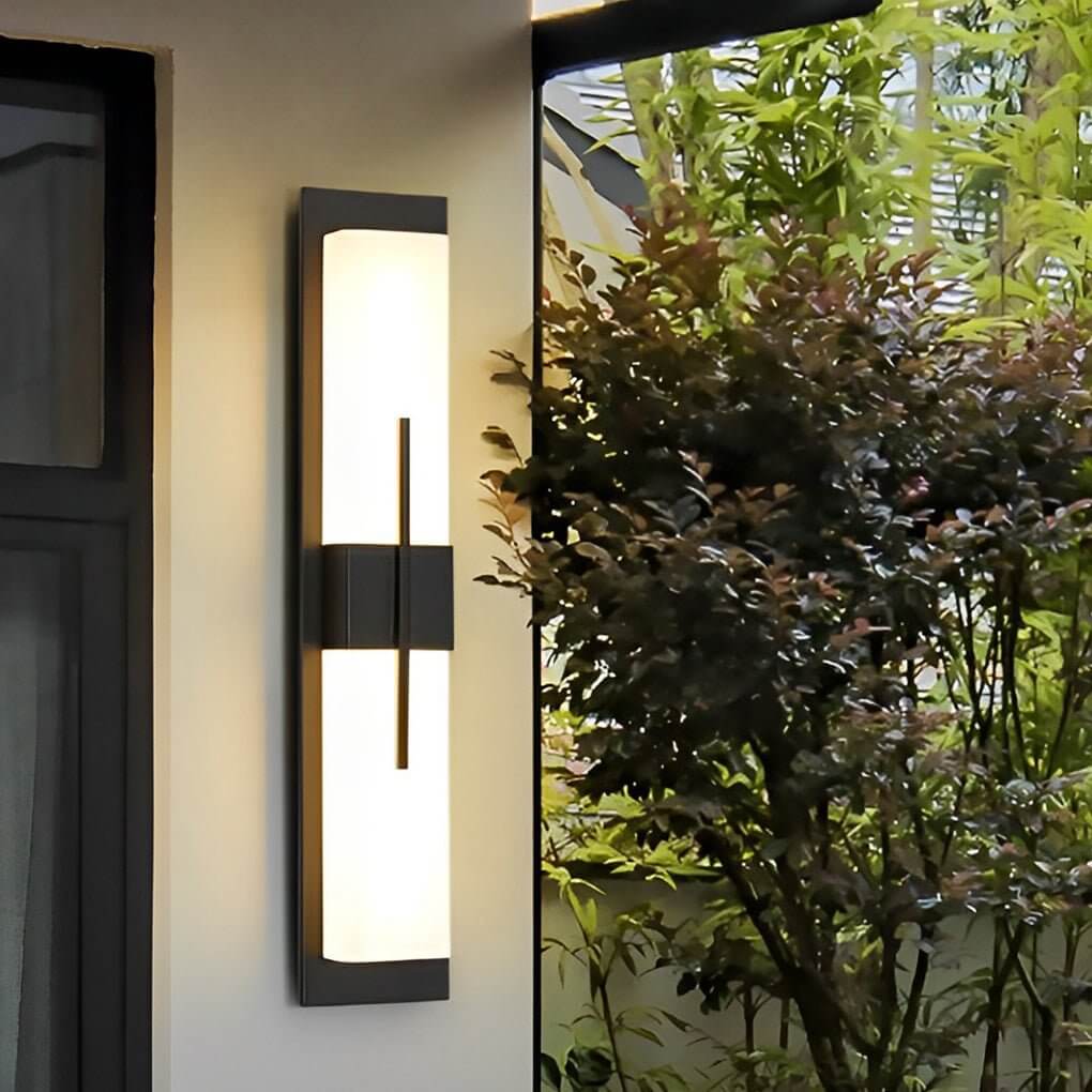 Luminara | Elegant Waterproof Large Outdoor Wall Light Fixture
