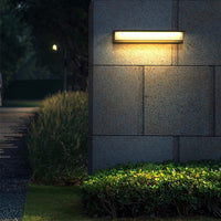 Luminara | Modern Geometric Black Outdoor Wall Sconce Light 0