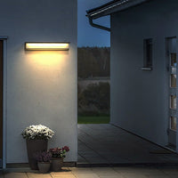 Luminara | Modern Geometric Black Outdoor Wall Sconce Light 3