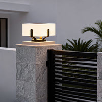 Luminara | Modern Waterproof LED Outdoor Brick Pillar Light 2