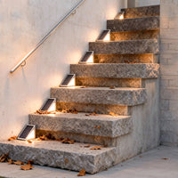 Luminara | Modern Waterproof Solar Step Lighting with Dual Color Options 3