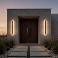 Luminara | Modern Waterproof Stainless Steel Outdoor Wall Sconce 2