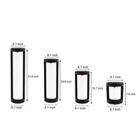 Luminara | Sleek Modern Black LED Bollard Landscape Light 5