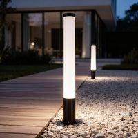 Luminara | Sleek Modern Cylindrical LED Landscape Bollard Light 2
