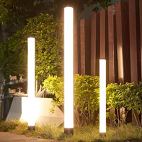 Luminara | Sleek Modern Cylindrical LED Landscape Bollard Light 4