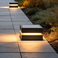 Luminara | Sleek Modern Outdoor Solar Pillar Light Fixture 2