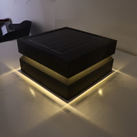 Luminara | Sleek Modern Outdoor Solar Pillar Light Fixture 7