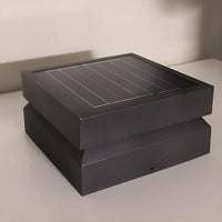 Luminara | Sleek Modern Outdoor Solar Pillar Light Fixture 8