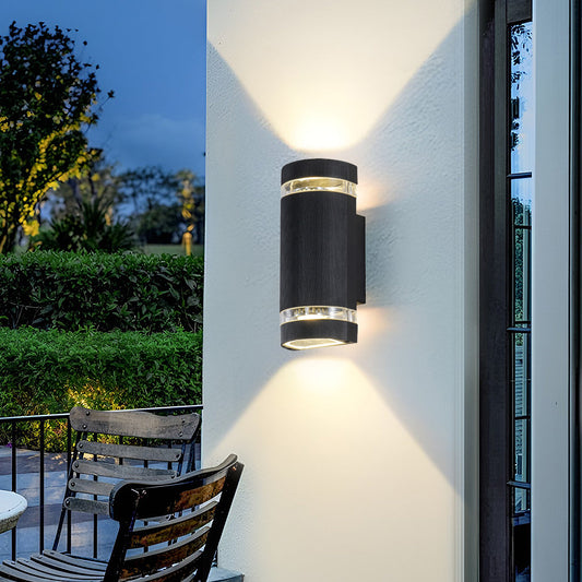 Luminara | Sleek Modern Up and Down Outdoor Wall Sconce Light 0