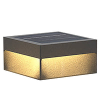 Luminara | Sleek Modern Waterproof Square Outdoor Pillar Light 6