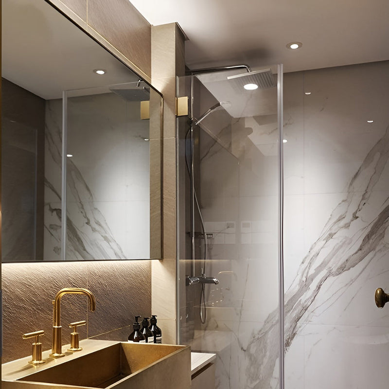 Luminara | Sleek Waterproof Modern Recessed Ceiling Light
