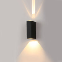 Luminara | Stylish Modern Dual-Beam Outdoor Wall Lights Sconce 0