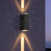 Luminara | Stylish Modern Dual-Beam Outdoor Wall Lights Sconce 6