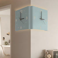 Luminara | Stylish Modern Square Backlit LED Wall Clock Lamp 3