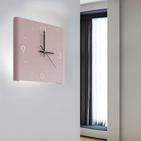 Luminara | Stylish Modern Square Backlit LED Wall Clock Lamp 6