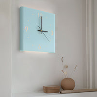 Luminara | Stylish Modern Square Backlit LED Wall Clock Lamp 8