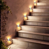Luminex | Sleek Modern LED Recessed Waterproof Step Light 8