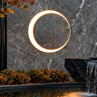 Lunaris | Elegant Modern Outdoor Cylinder Wall Light Fixture 1