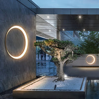 Lunaris | Elegant Modern Outdoor Cylinder Wall Light Fixture 3
