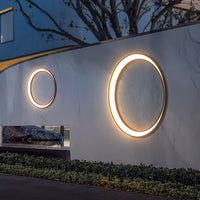 Lunaris | Elegant Modern Outdoor Cylinder Wall Light Fixture 4