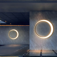 Lunaris | Elegant Modern Outdoor Cylinder Wall Light Fixture 6