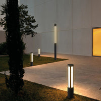 Lunaris | Sleek Modern LED Cylindrical Bollard Light for Outdoor Spaces 0