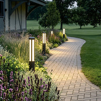 Lunaris | Sleek Modern LED Cylindrical Bollard Light for Outdoor Spaces 1