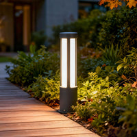 Lunaris | Sleek Modern LED Cylindrical Bollard Light for Outdoor Spaces 5
