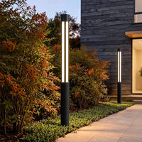 Lunaris | Sleek Modern LED Cylindrical Bollard Light for Outdoor Spaces 6