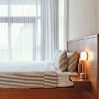 Dimpled Acrylic Wall Sconce — Round LED Light, Wall or Ceiling