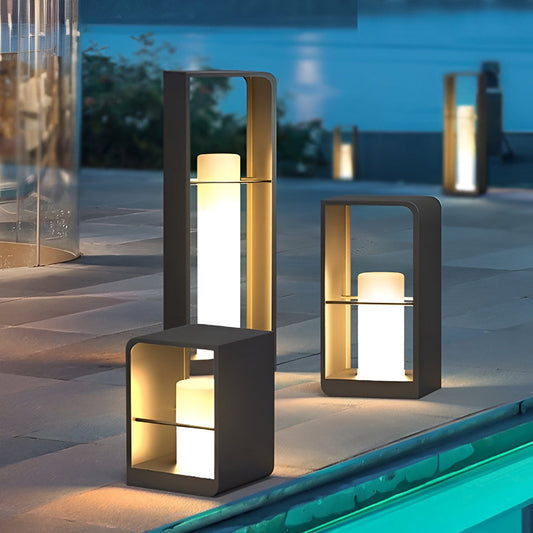 Nocturna | Elegant Minimalist Waterproof Outdoor Lantern Light 0