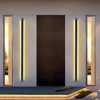 Nocturna | Sleek Black Outdoor Wall Lantern with Modern LED Design 2