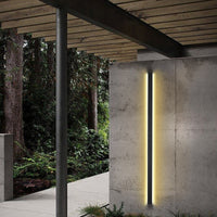 Nocturna | Sleek Black Outdoor Wall Lantern with Modern LED Design 5