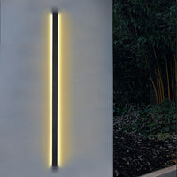Nocturna | Sleek Black Outdoor Wall Lantern with Modern LED Design 6
