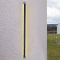Nocturna | Sleek Black Outdoor Wall Lantern with Modern LED Design 7