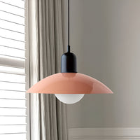 Bauhaus Pendant Light — Colourful Iron Shade, Mix and Match