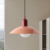 Bauhaus Pendant Light — Colourful Iron Shade, Mix and Match