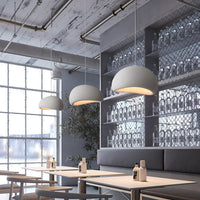Wabi-Sabi Pendant Light — Sculptural Fibreglass Shade