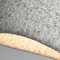 Wabi-Sabi Pendant Light — Sculptural Fibreglass Shade