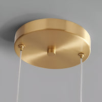 Smoked Glass Pendant Light — Hand-Blown Glass, Single or Trio