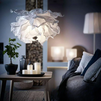 Paper Cloud Pendant Light — Sculptural Parchment Shade